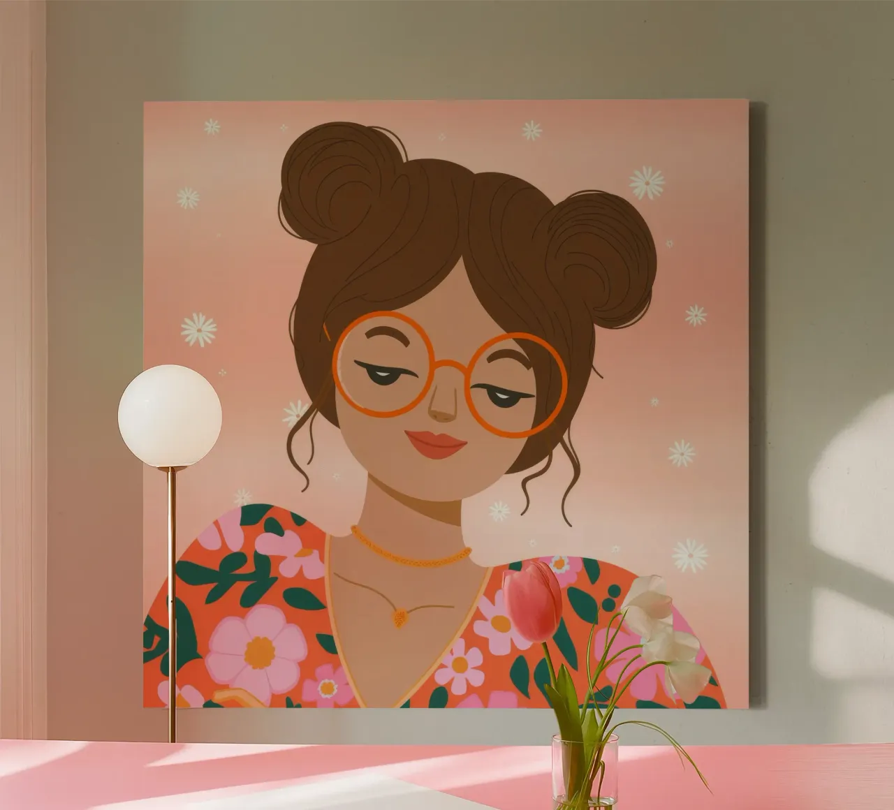 Unità d'oro celeste tela da Nebula Verse