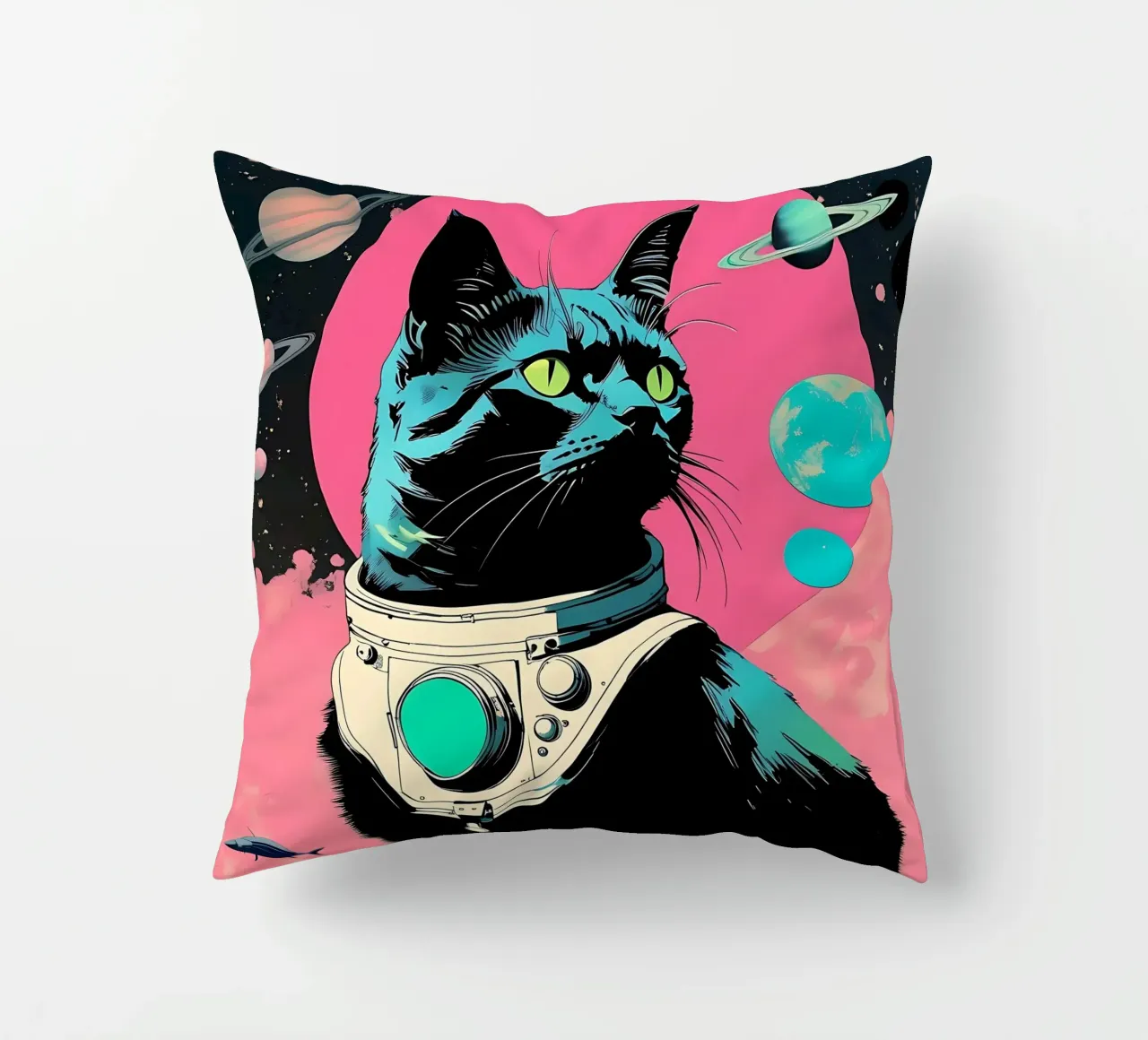 Stile_gatto_D_4 cuscino da Tierisch bunt by LK
