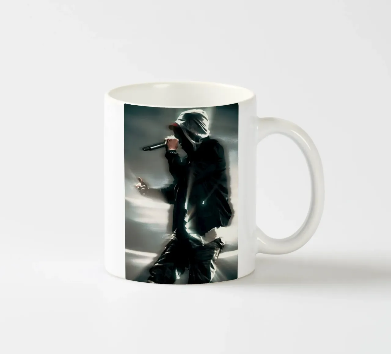 Eminem tazza in ceramica da Low poly art