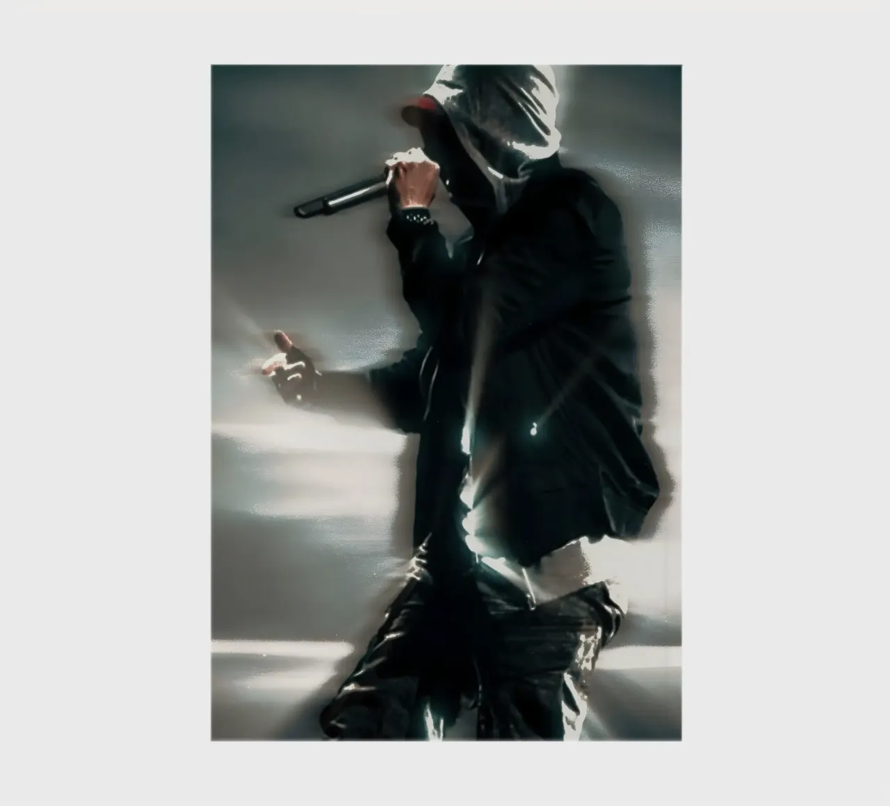 Eminem notebook by Low poly art