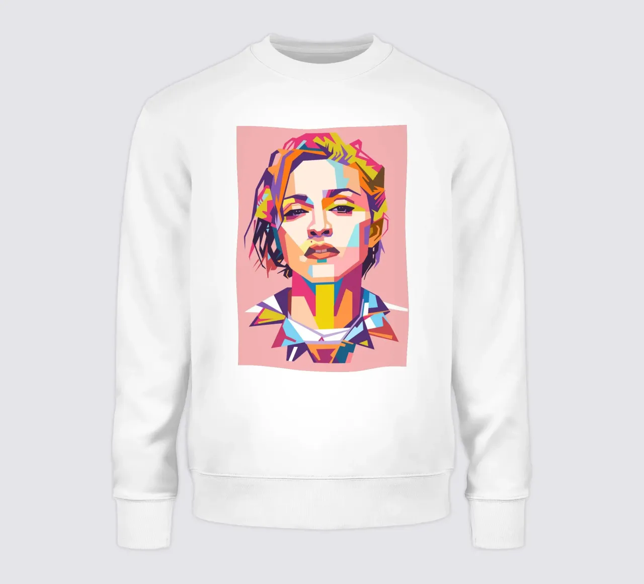 Madonna ritratto pop art felpa da Hantamrata