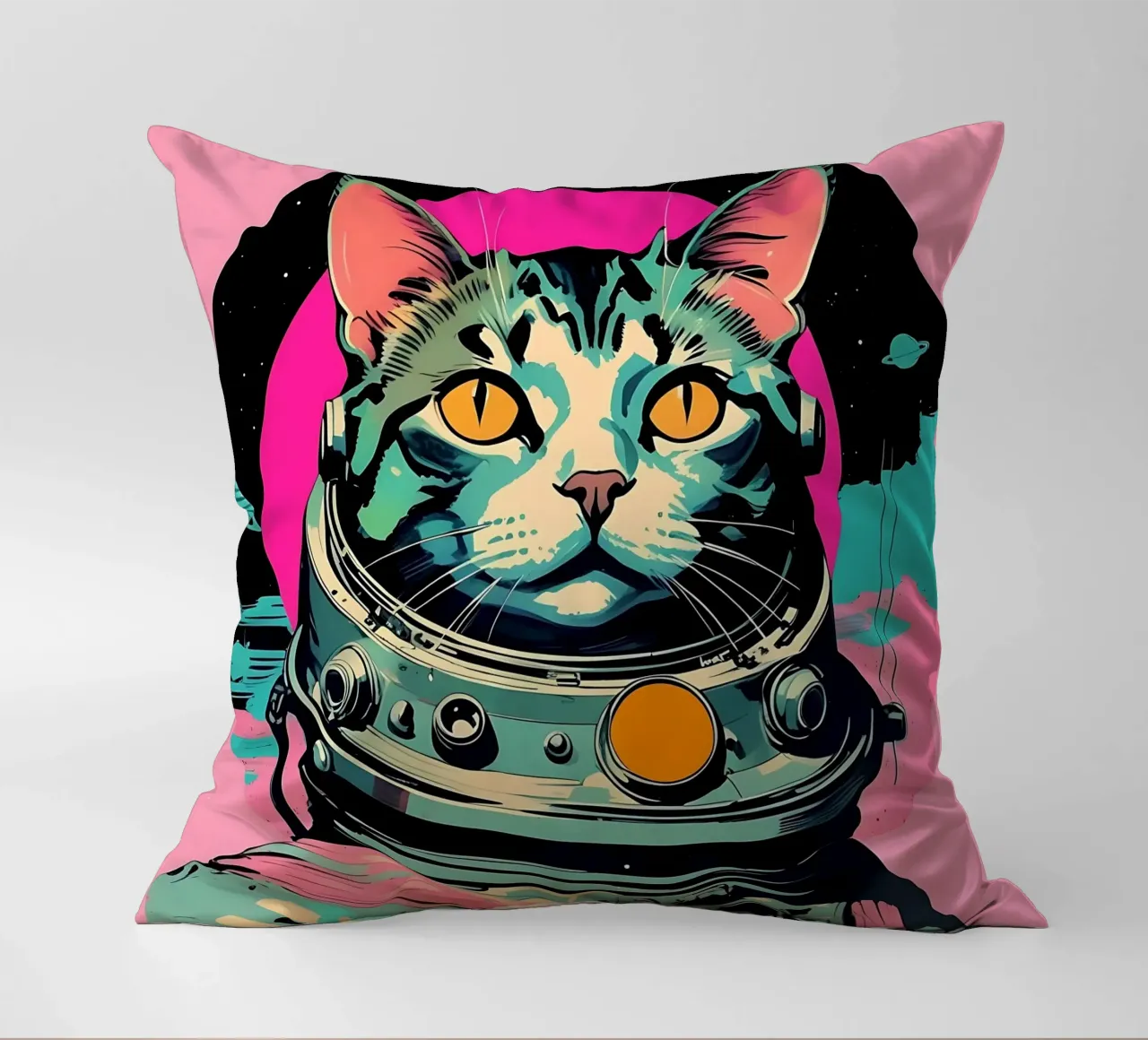 Stile_gatto_D_5 cuscino da Tierisch bunt by LK