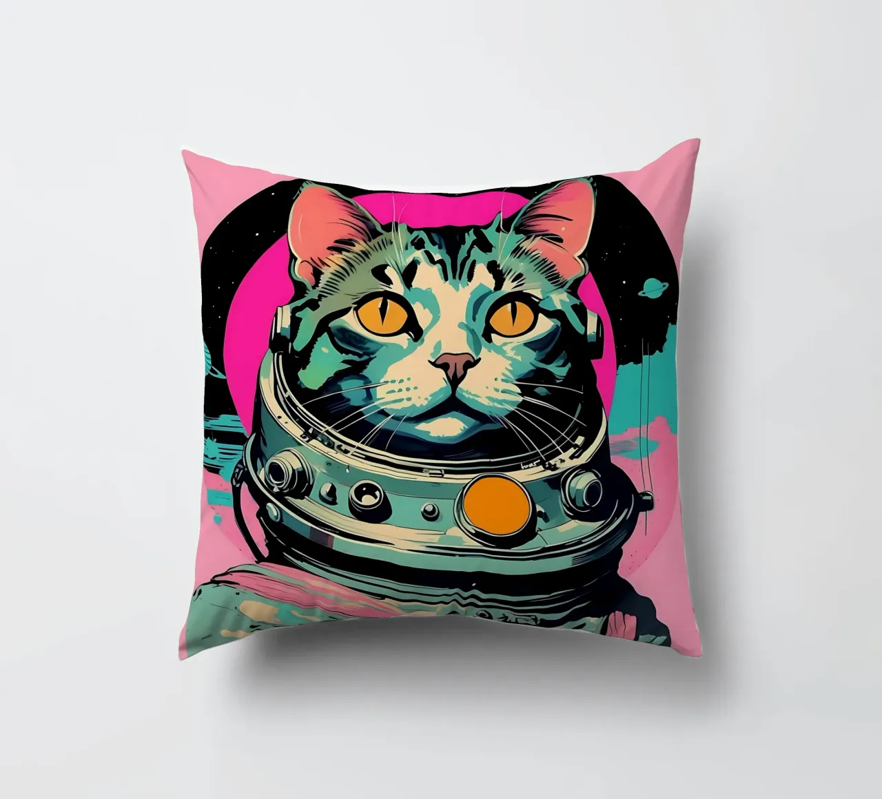 Stile_gatto_D_5 cuscino da Tierisch bunt by LK