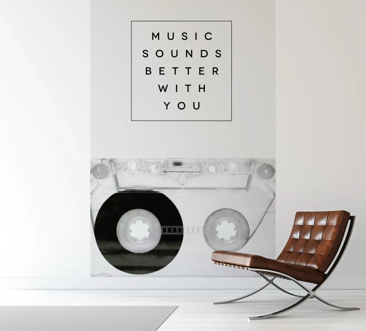 Music Sounds Better With You Fototapete von Galaxy Eyes
