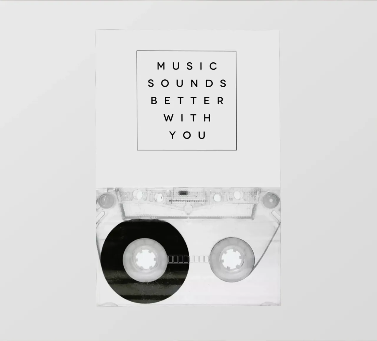 Music Sounds Better With You Fototapete von Galaxy Eyes