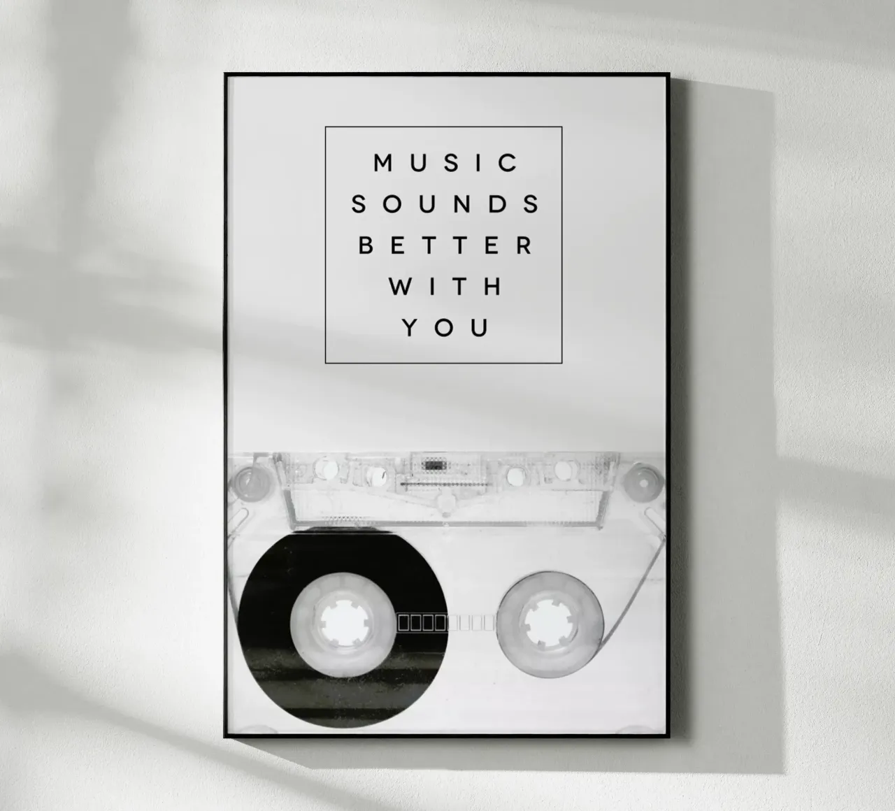 Music Sounds Better With You plexiglass da Galaxy Eyes