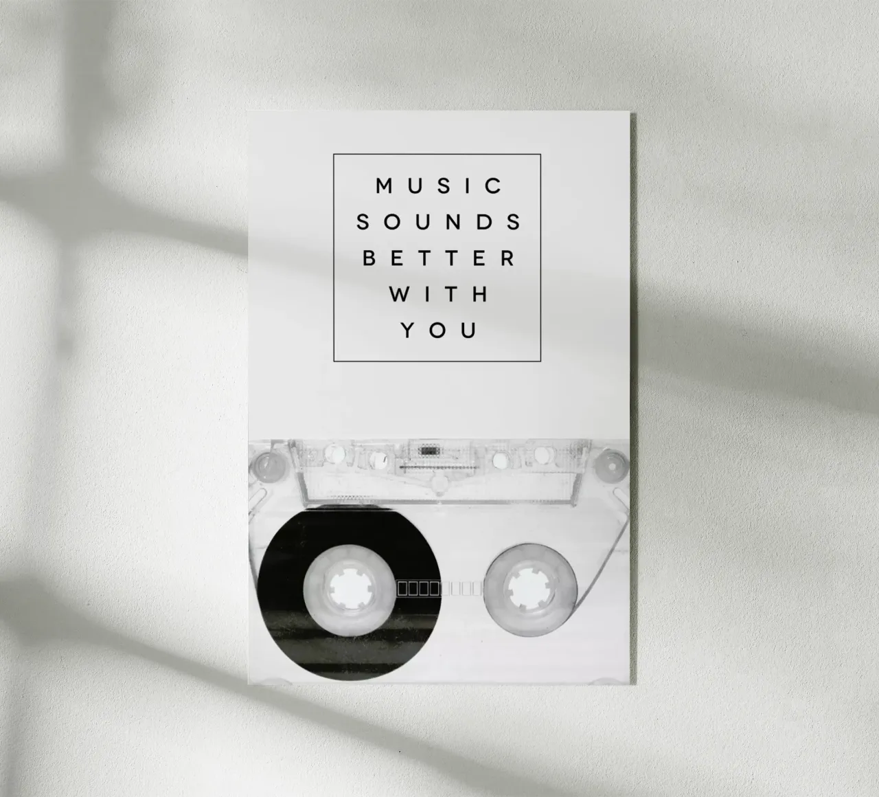 Music Sounds Better With You plexiglass da Galaxy Eyes