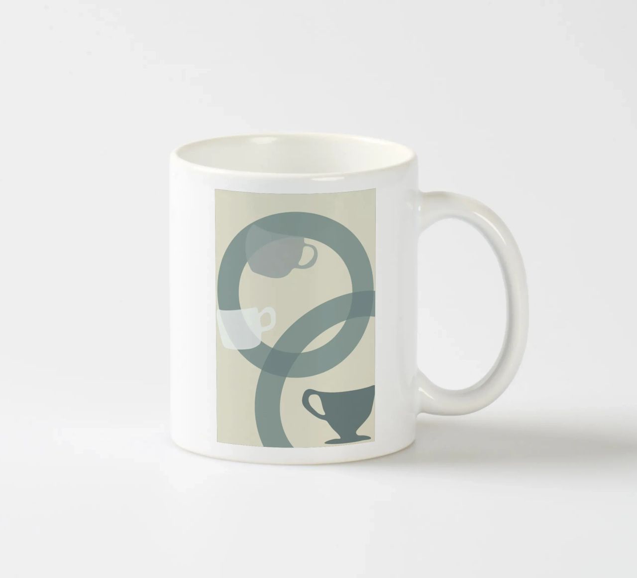 Kitchen poetry Coffee Time mug en céramique de Christina Heitmann