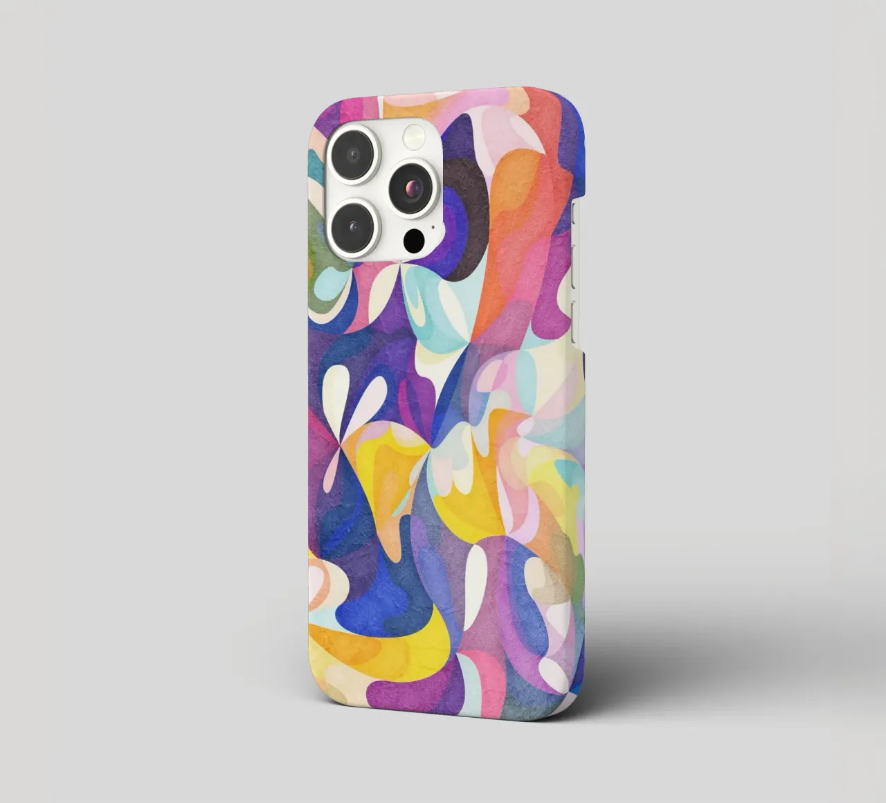 Move and Flow - Abstract Geometric Pattern iphone case by Abstract 888