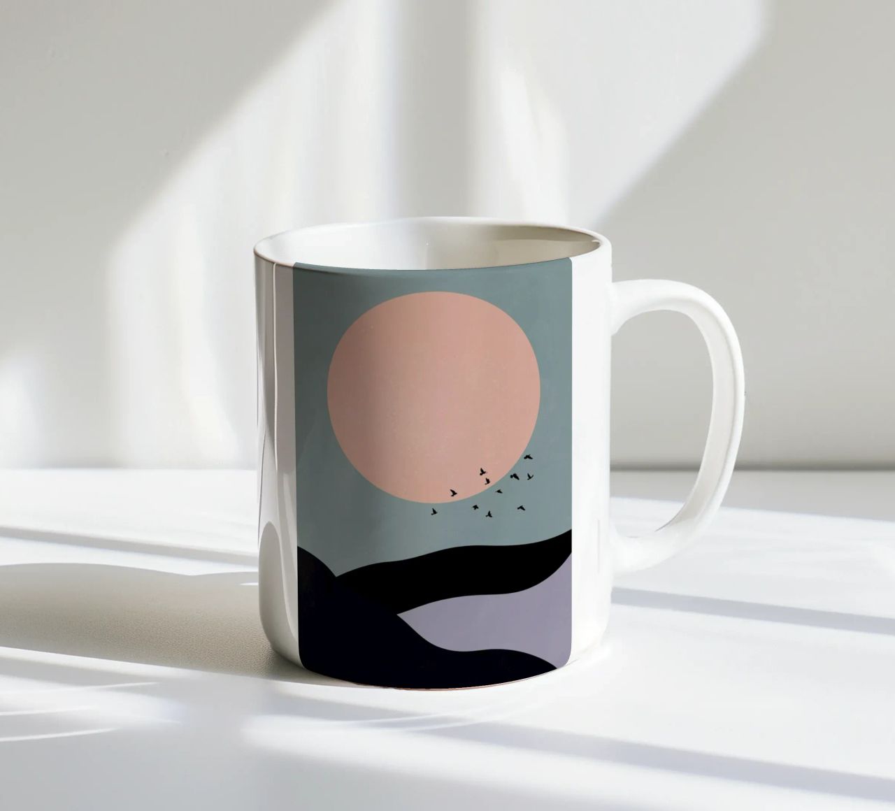 Tidal tazza in ceramica da Pure