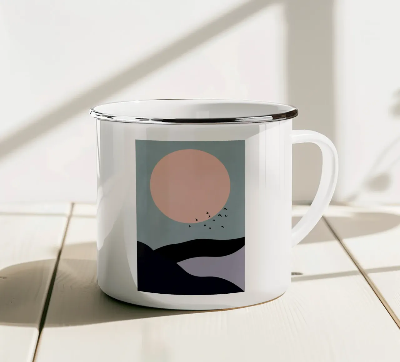 Tidal tazza in smalto da Pure
