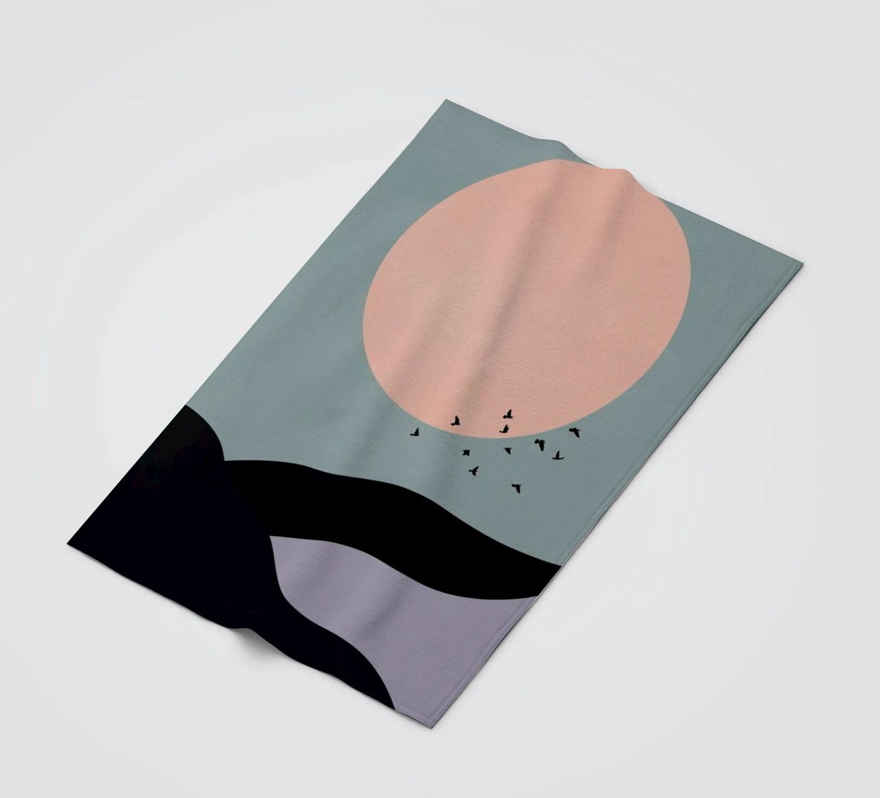 Tidal Fleecedecke von Pure