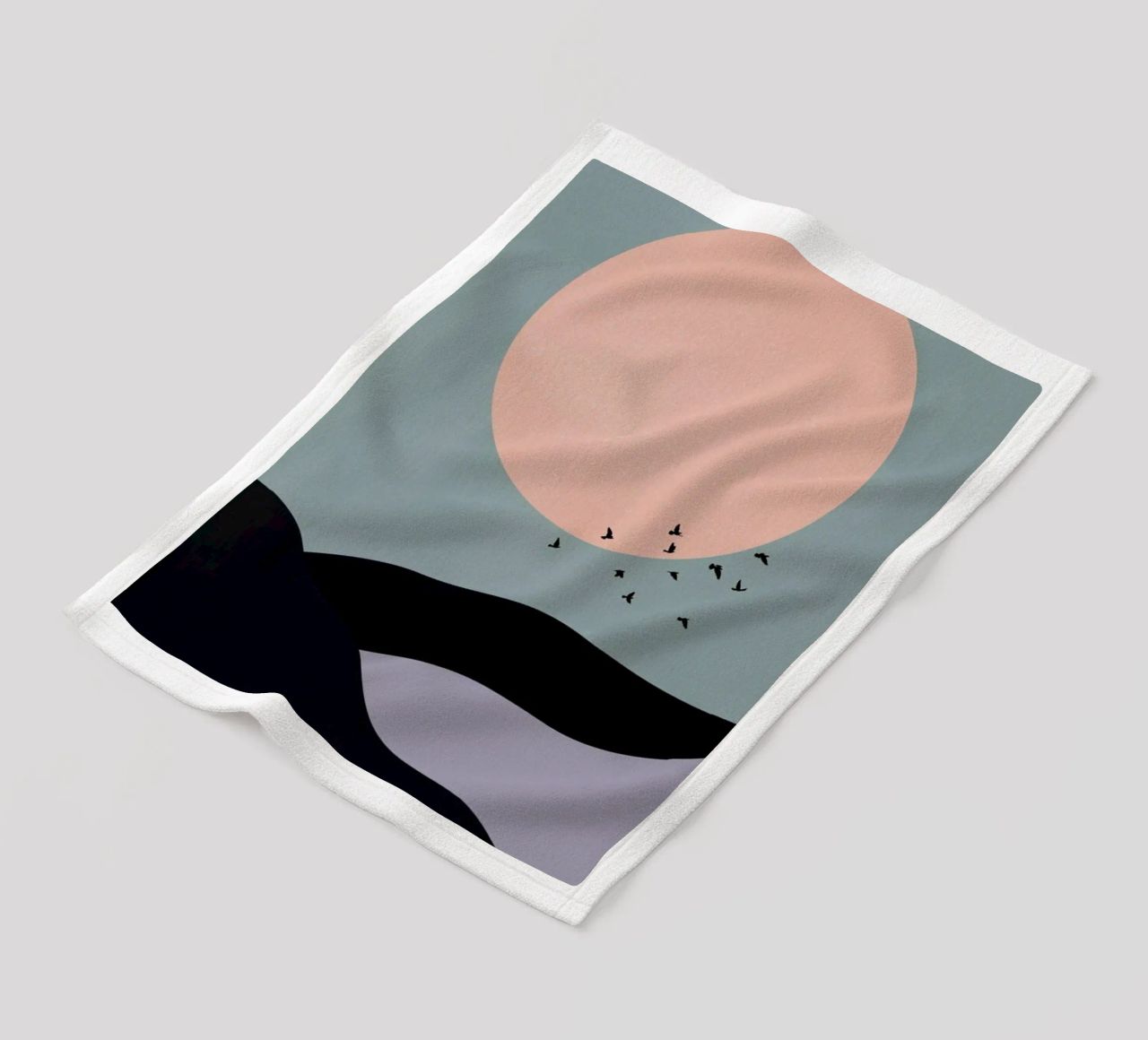 Tidal Fleecedecke von Pure