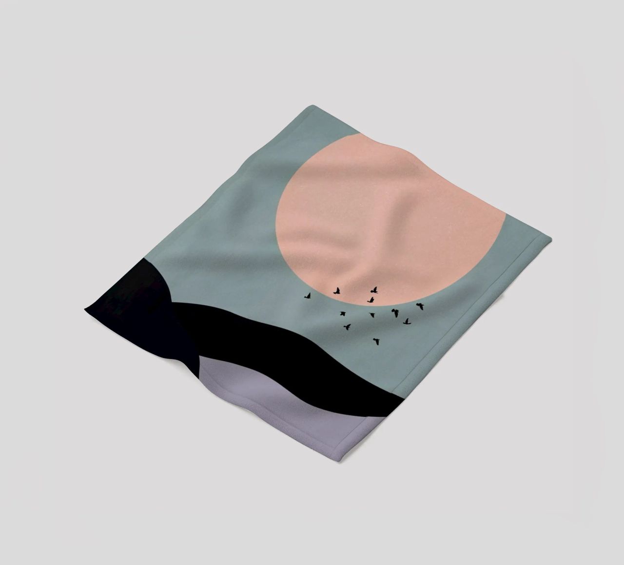Tidal Fleecedecke von Pure