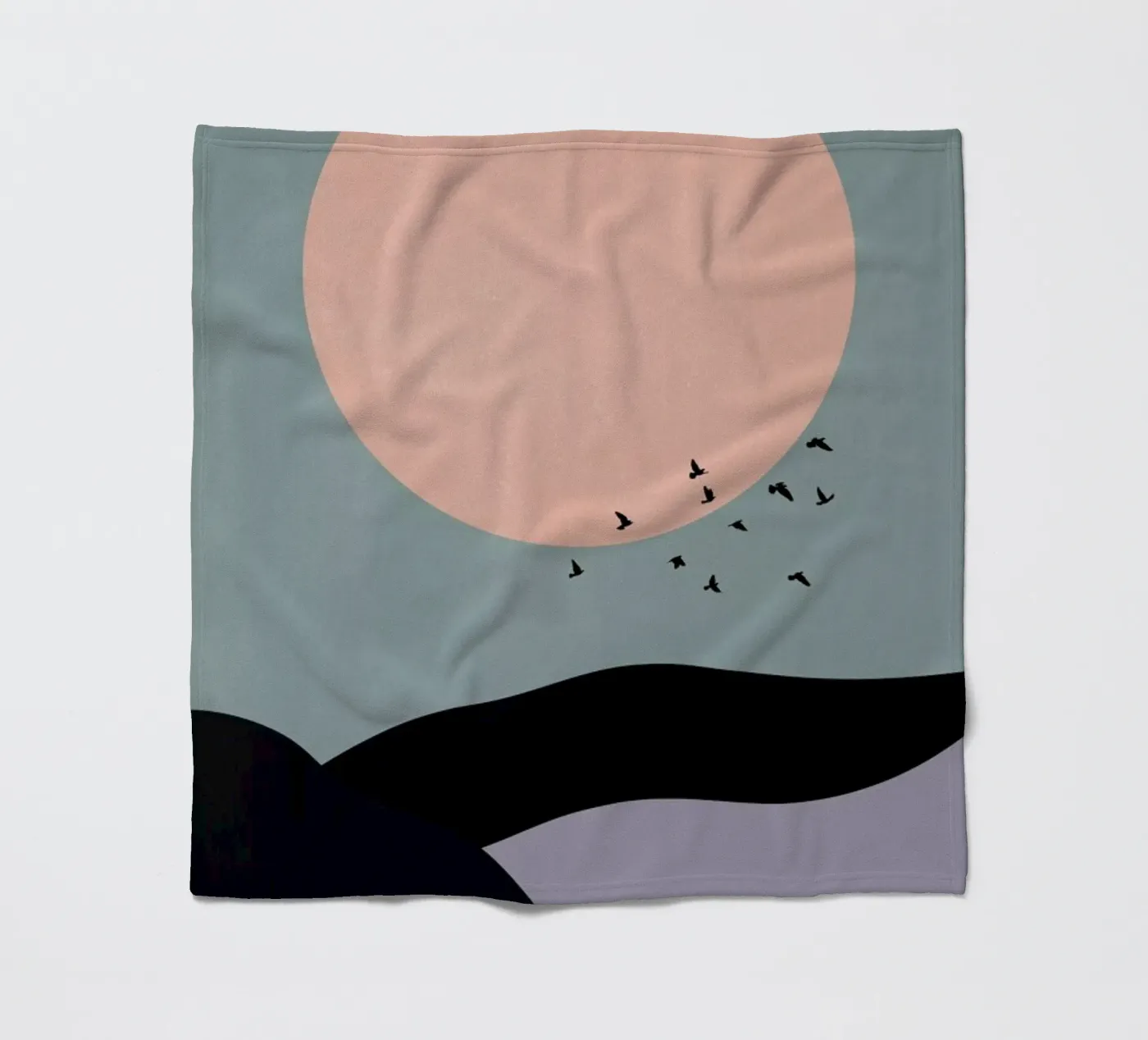 Tidal Fleecedecke von Pure