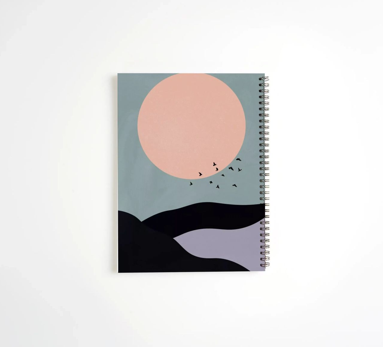 Tidal spiral notebook by Pure