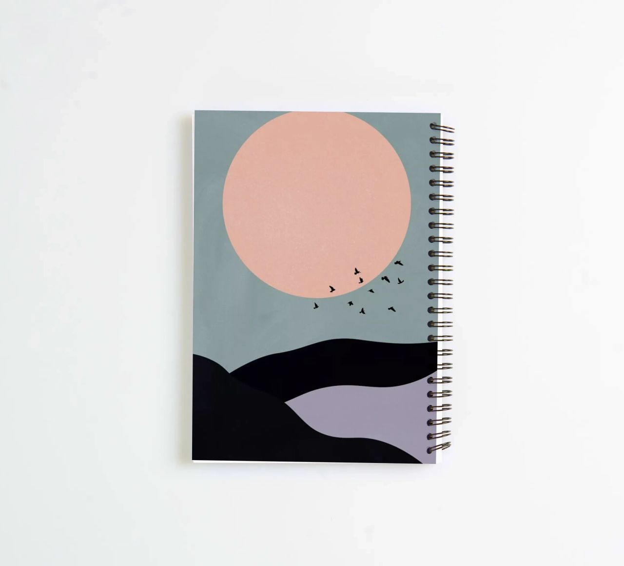 Tidal spiral notebook by Pure