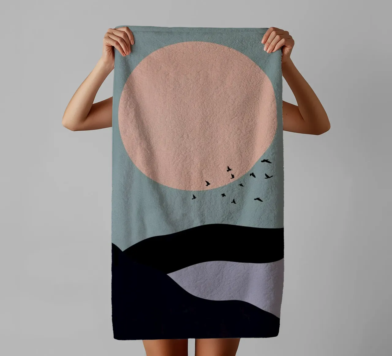 Tidal asciugamano da bagno da Pure