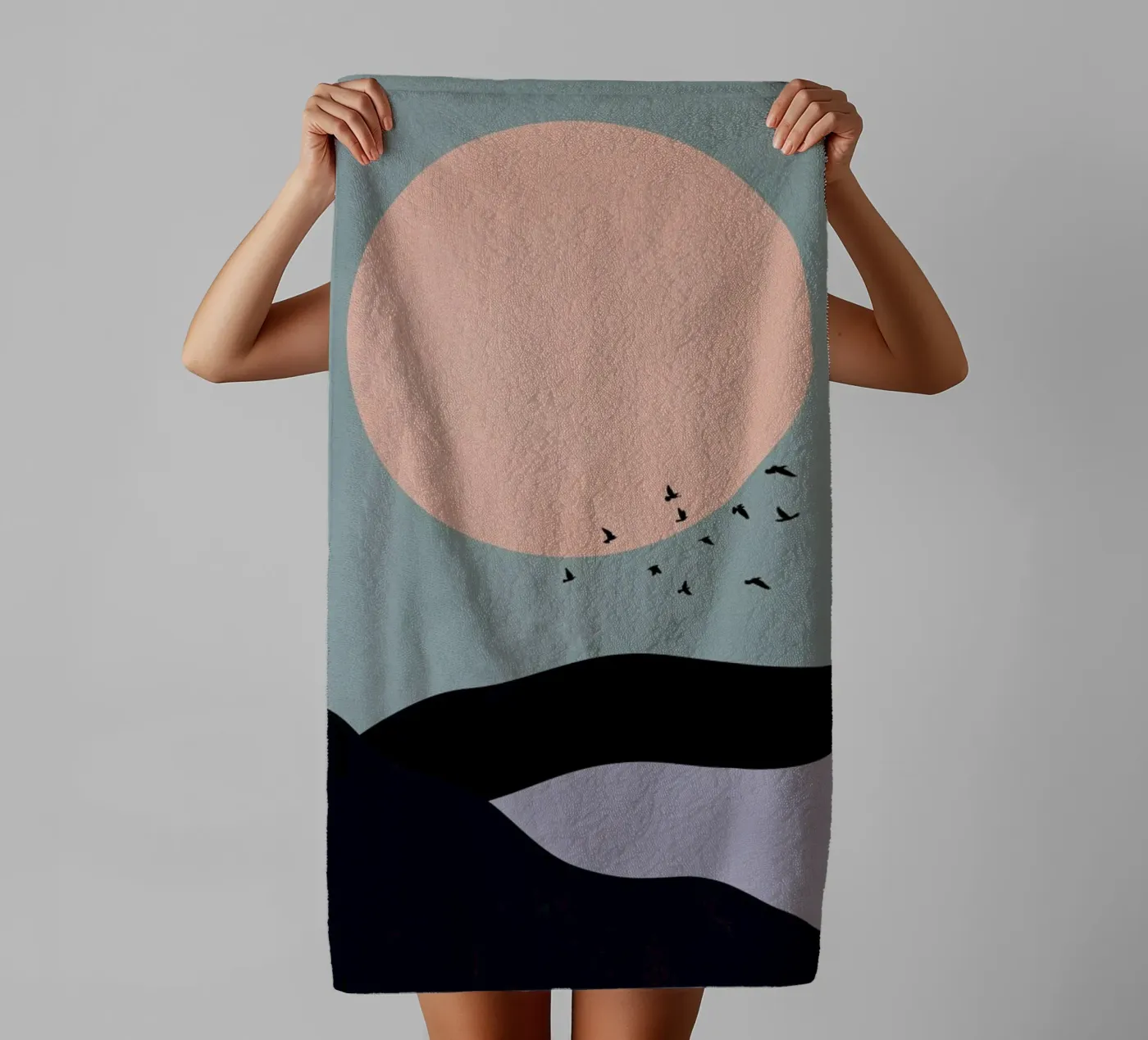 Tidal badhanddoek van Pure