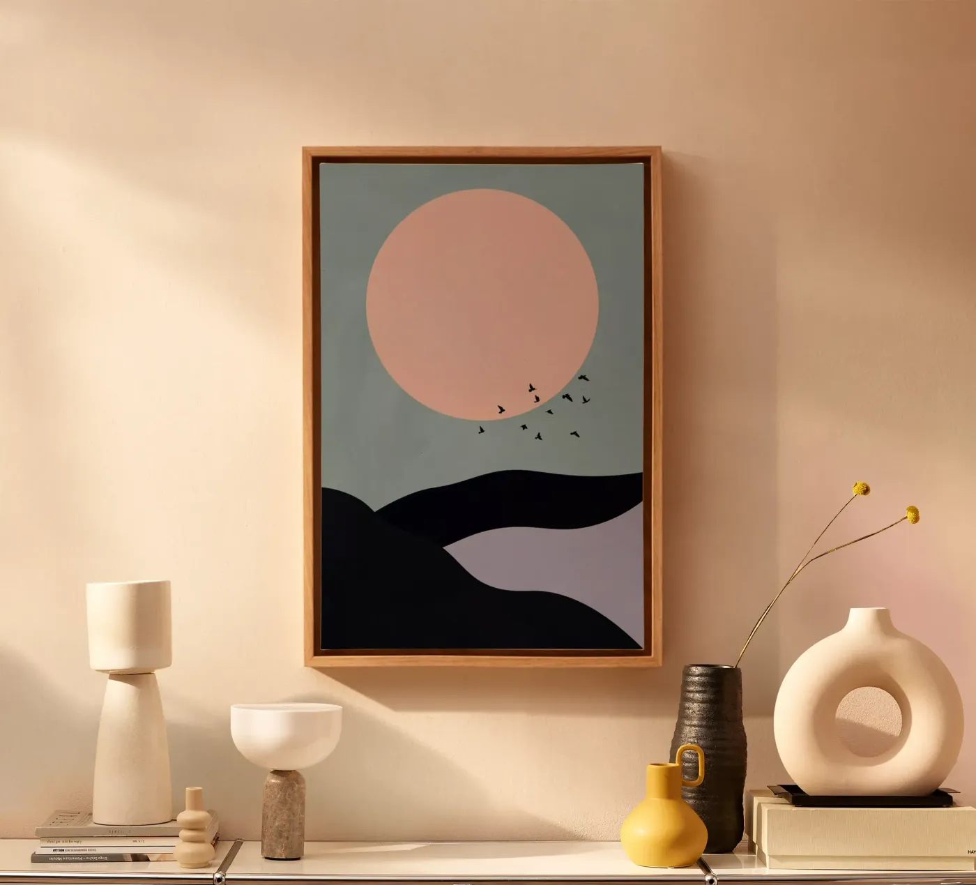 Tidal canvas van Pure