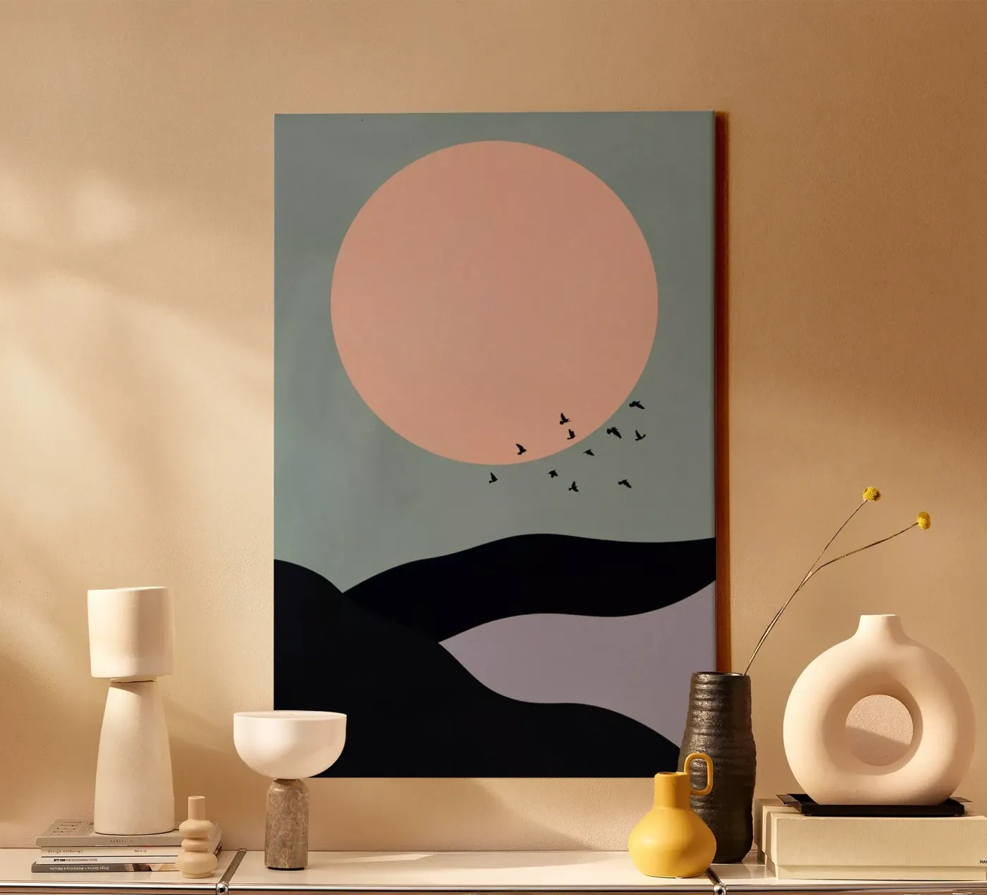 Tidal canvas van Pure