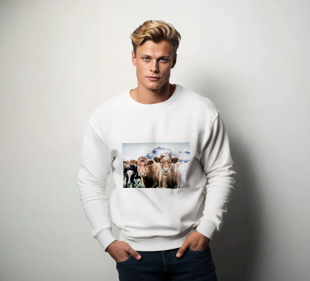 Double Trouble sweatshirt by Natural Kingdom