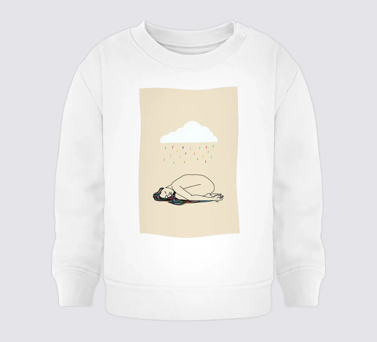 Rain over Me sudadera de bebé de Ninhol
