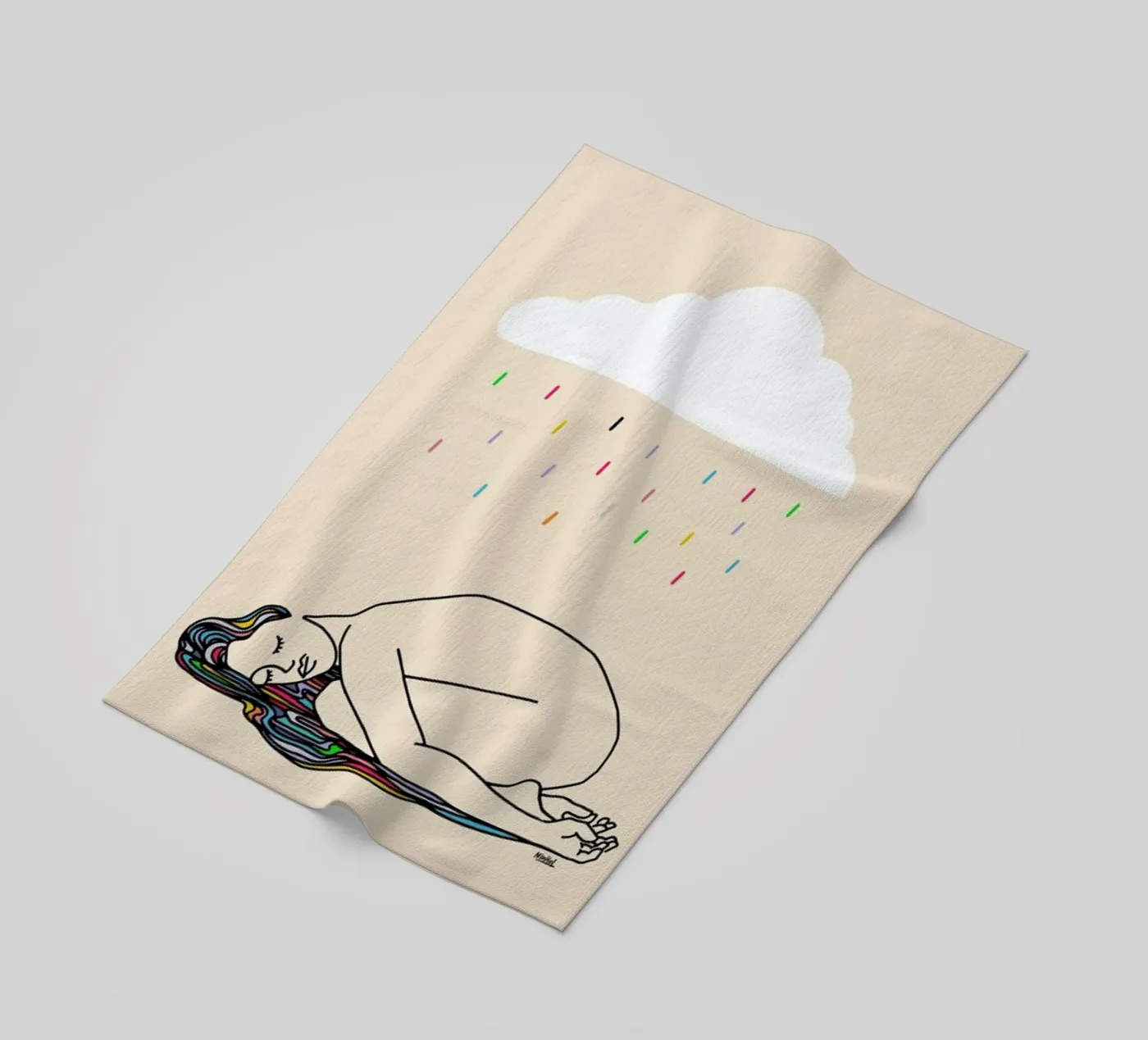 Rain over Me telo mare da Ninhol