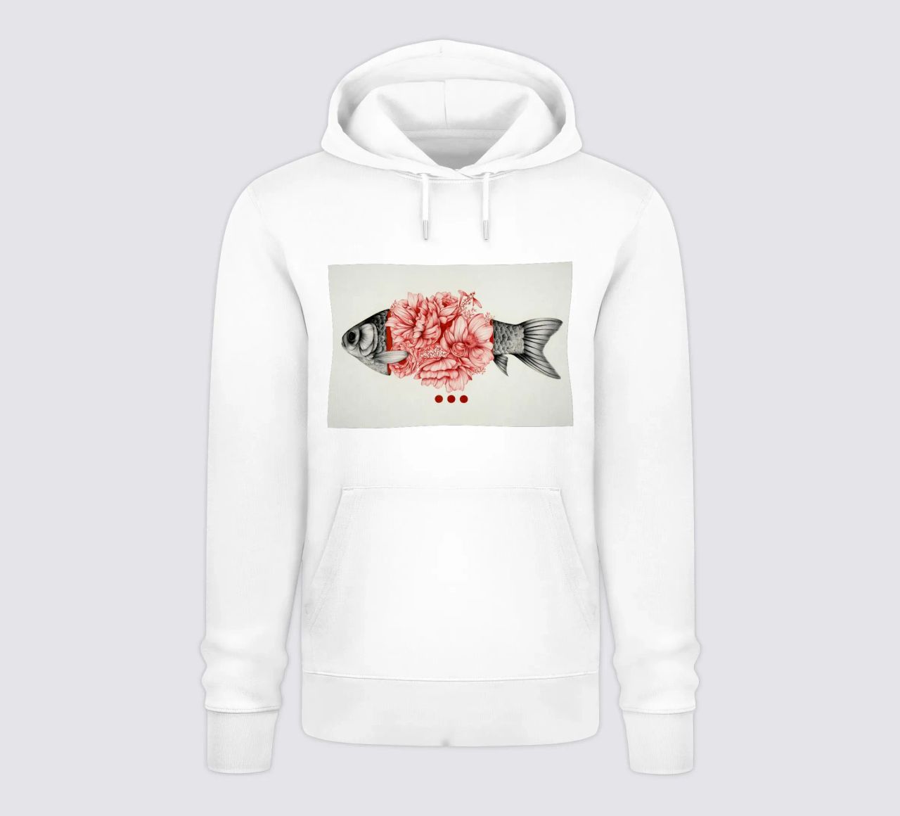 To Bloom Not Bleed 1 felpa con cappuccio da The White Deer