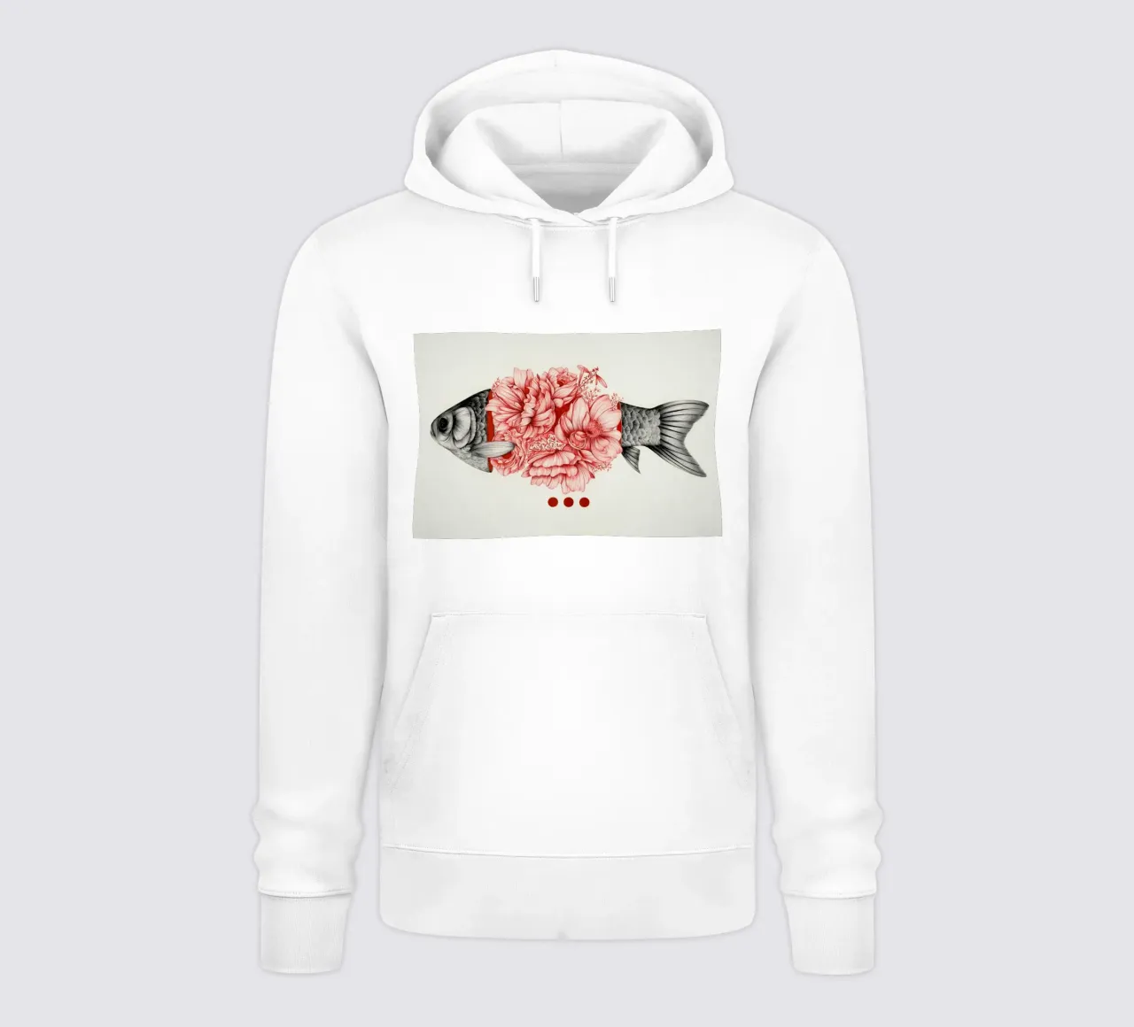To Bloom Not Bleed 1 hoodie by The White Deer
