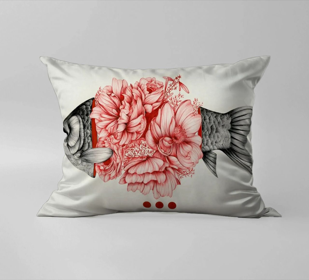 To Bloom Not Bleed 1 cuscino da The White Deer