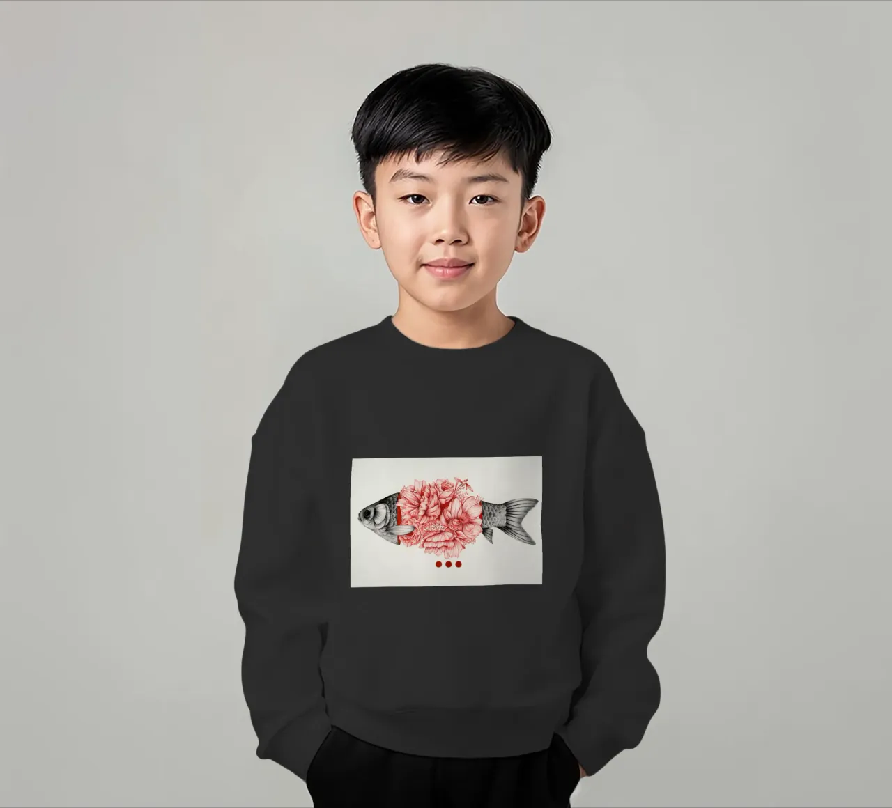 To Bloom Not Bleed 1 felpa bambino da The White Deer