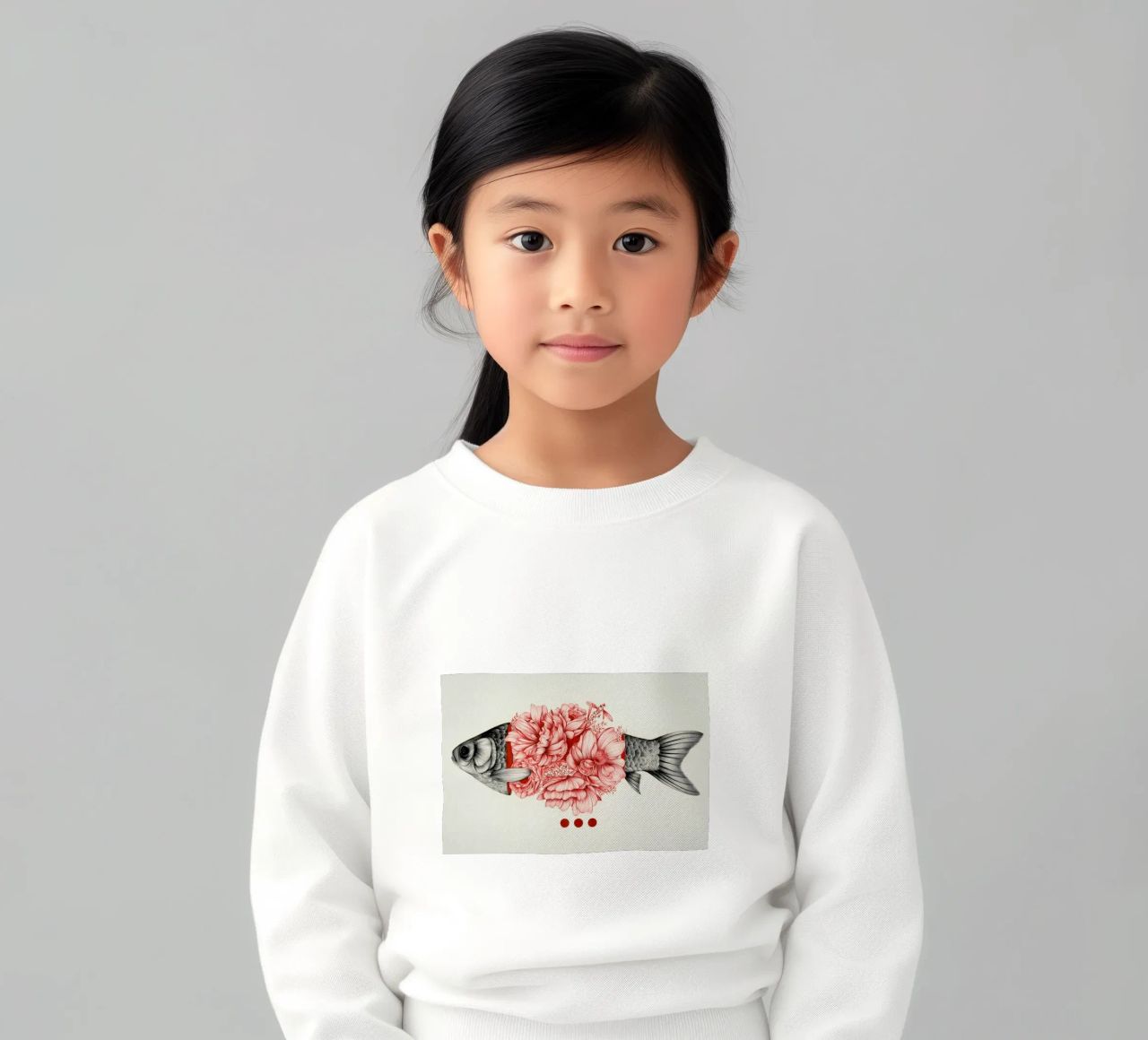 To Bloom Not Bleed 1 felpa bambino da The White Deer