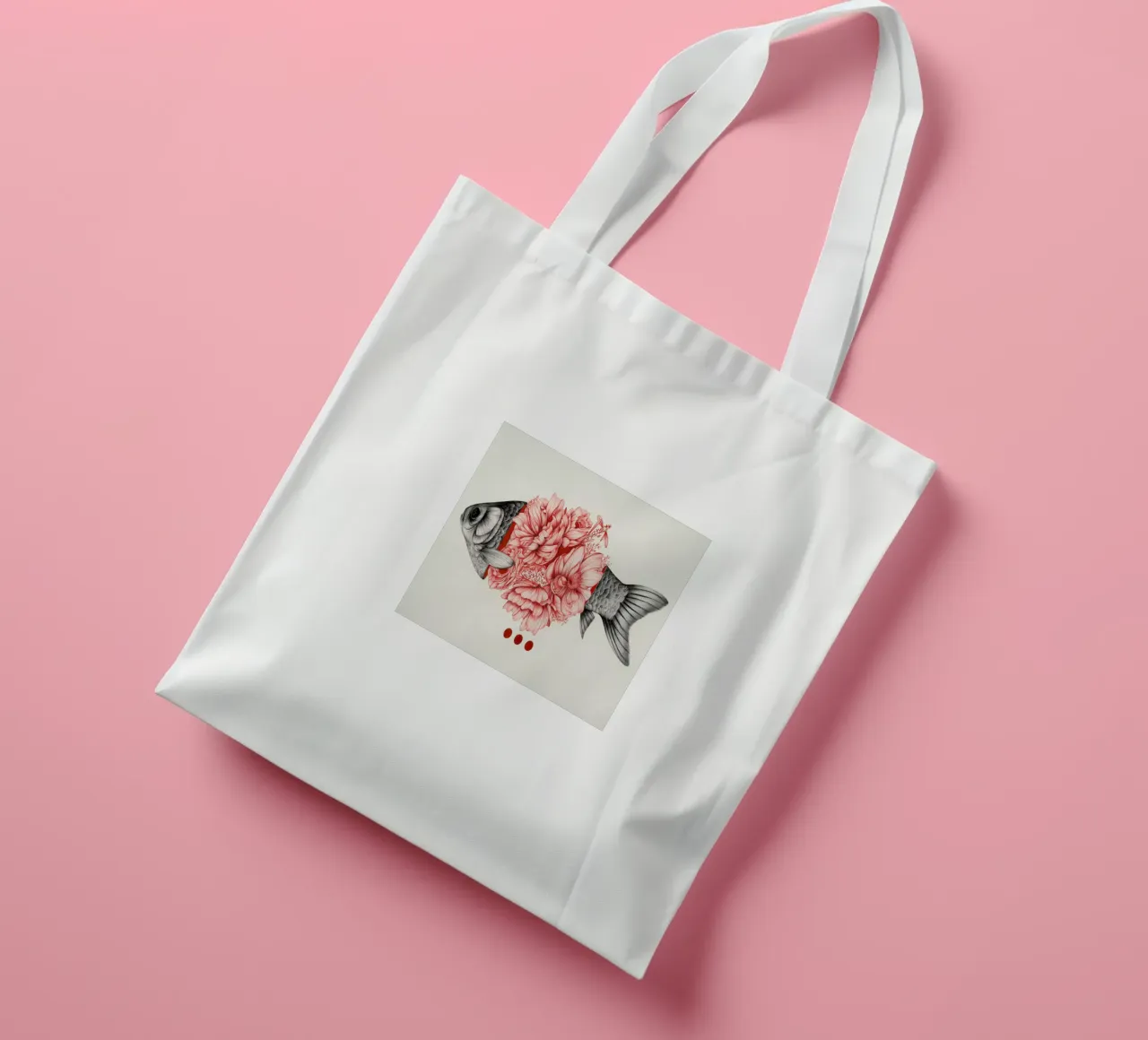 To Bloom Not Bleed 1 borsa in juta da The White Deer