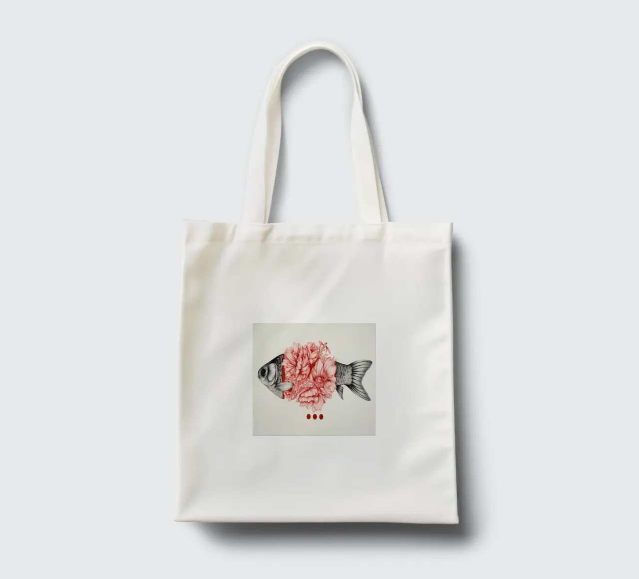 To Bloom Not Bleed 1 borsa in juta da The White Deer