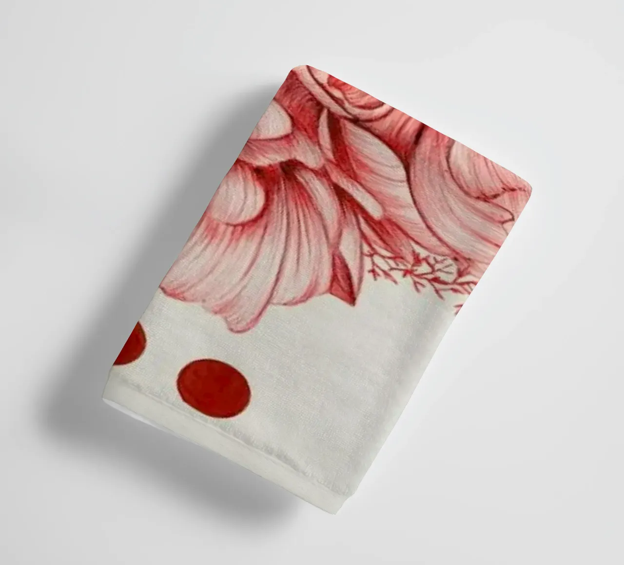 To Bloom Not Bleed 1 toalla de baño de The White Deer