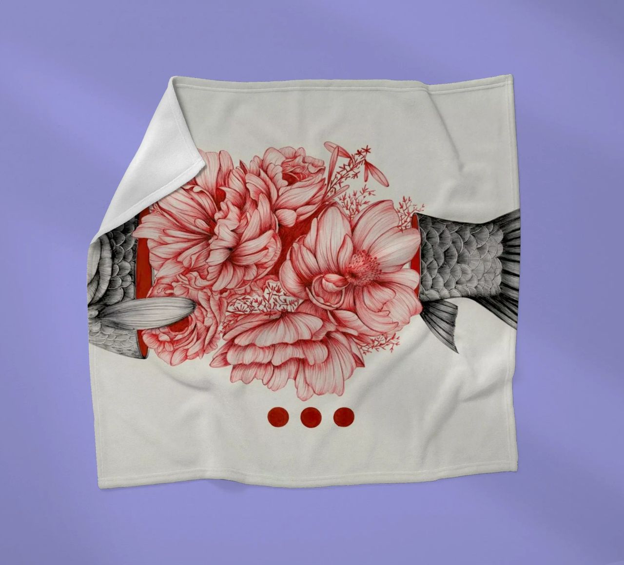 To Bloom Not Bleed 1 coperta in pile da The White Deer