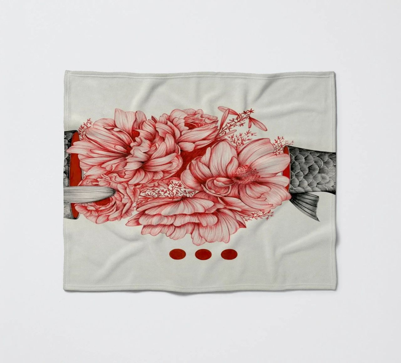 To Bloom Not Bleed 1 coperta in pile da The White Deer