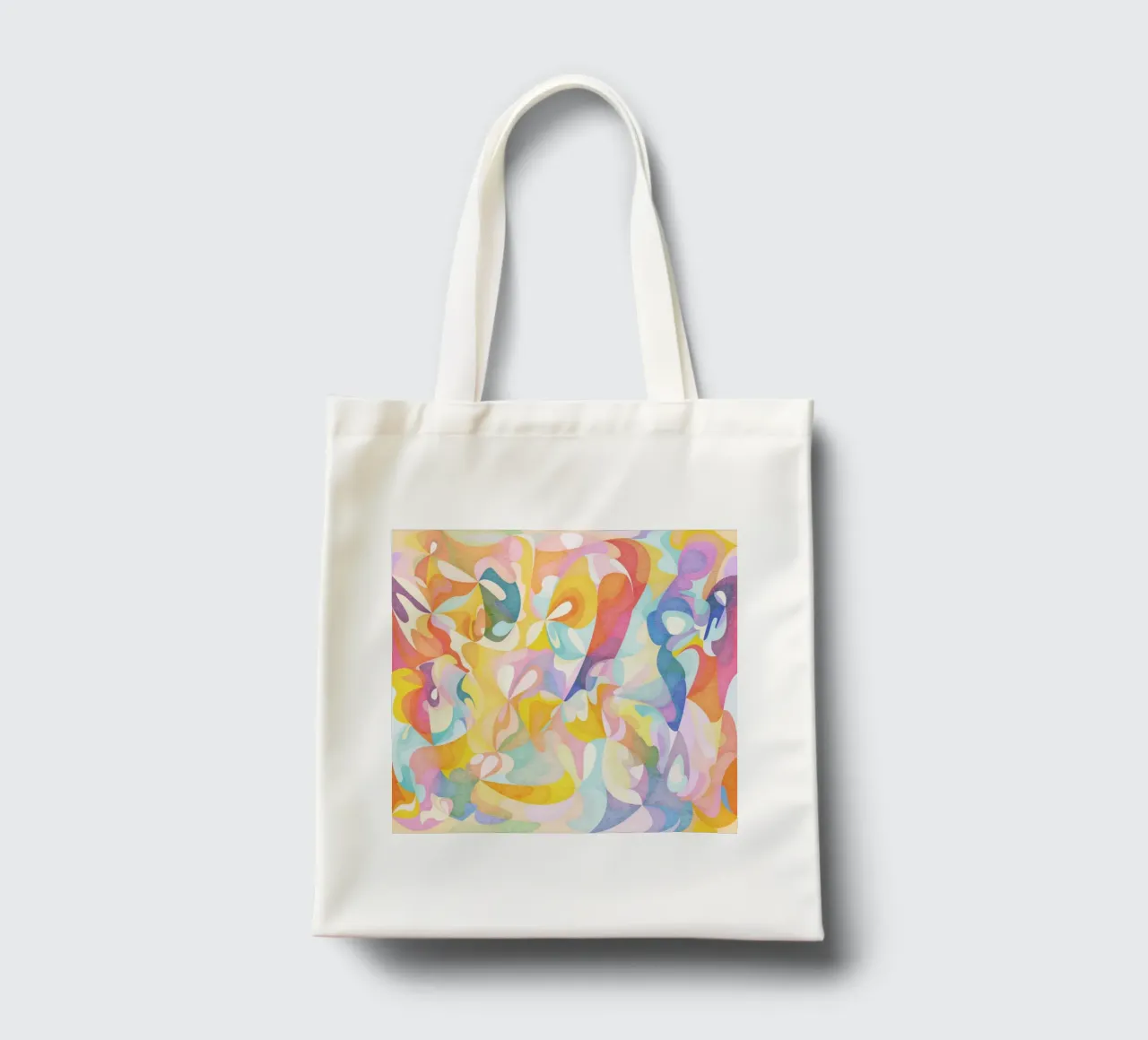 Move and Flow II - Motif géométrique abstrait tote bag de lovely lines