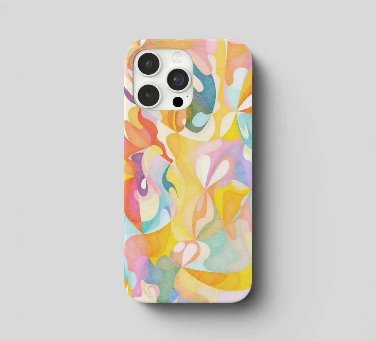 Move and Flow II - Abstract Geometric Pattern iphone case by Abstract 888