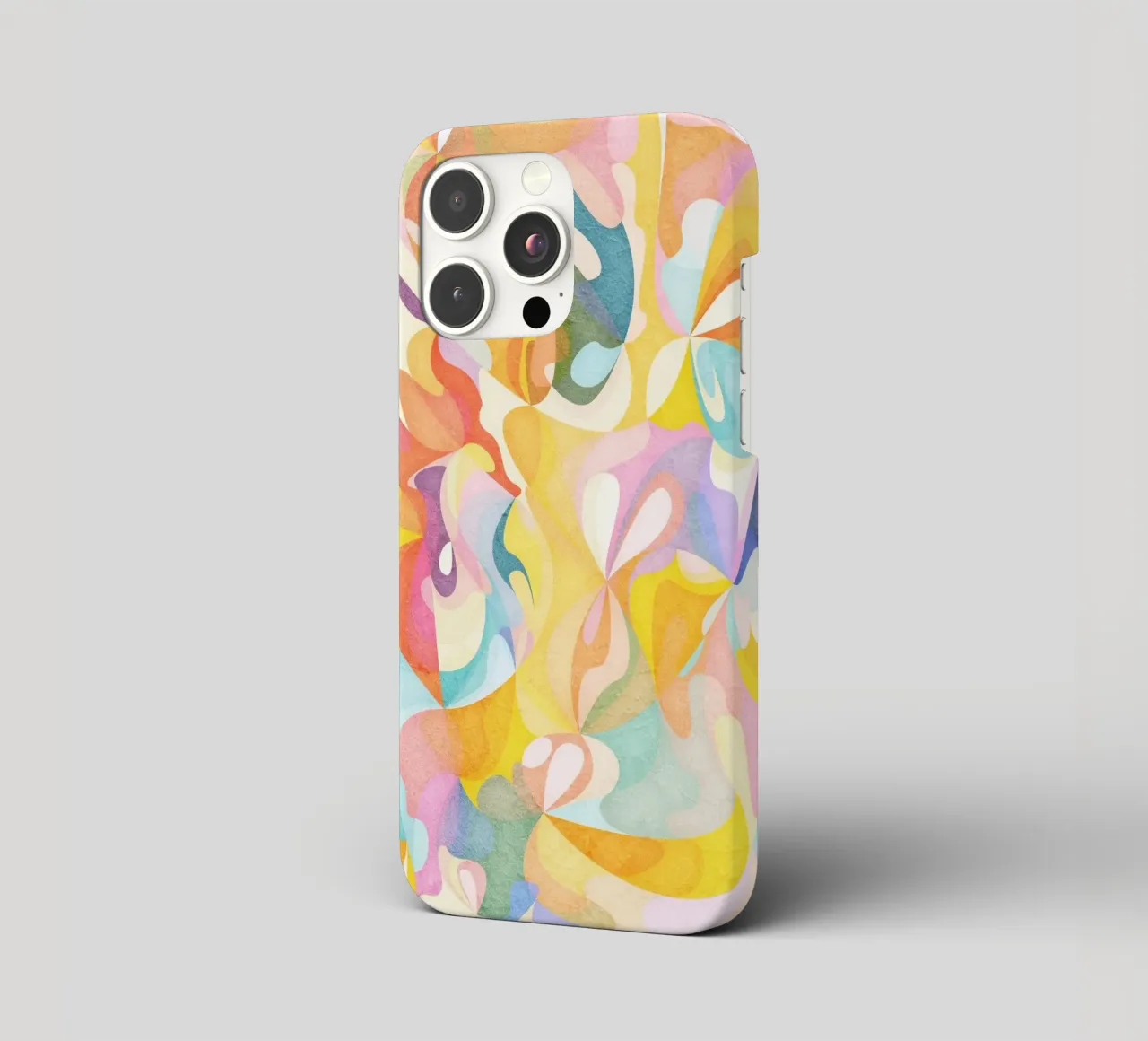 Move and Flow II - Abstract Geometric Pattern iphone case by Abstract 888