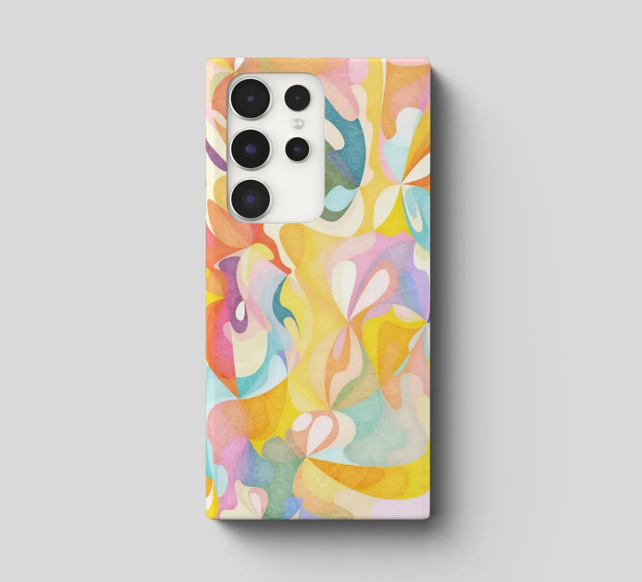 Move and Flow II - Abstract Geometric Pattern samsung phone case by Abstract 888