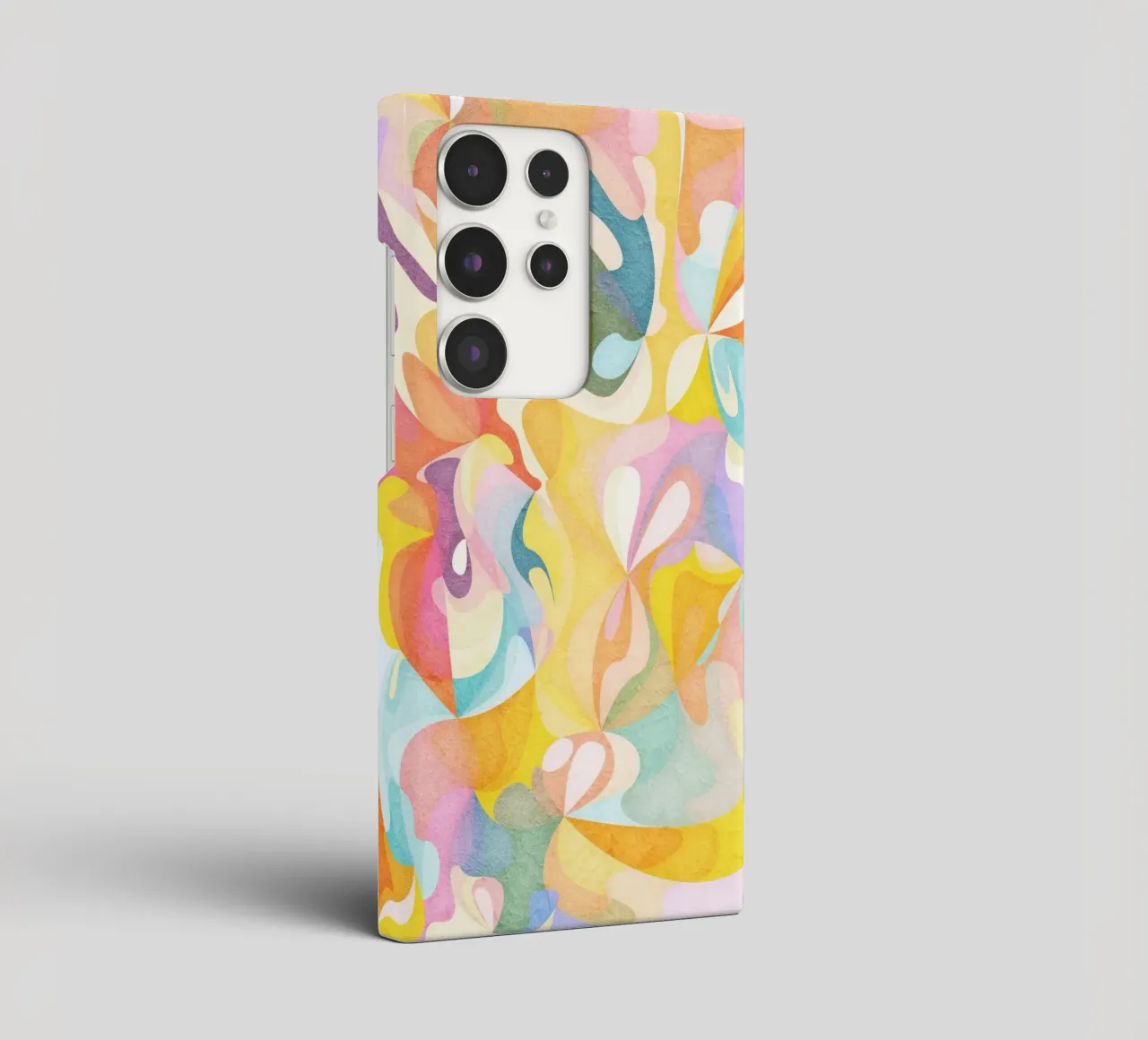 Move and Flow II - Abstract Geometric Pattern samsung phone case by Abstract 888