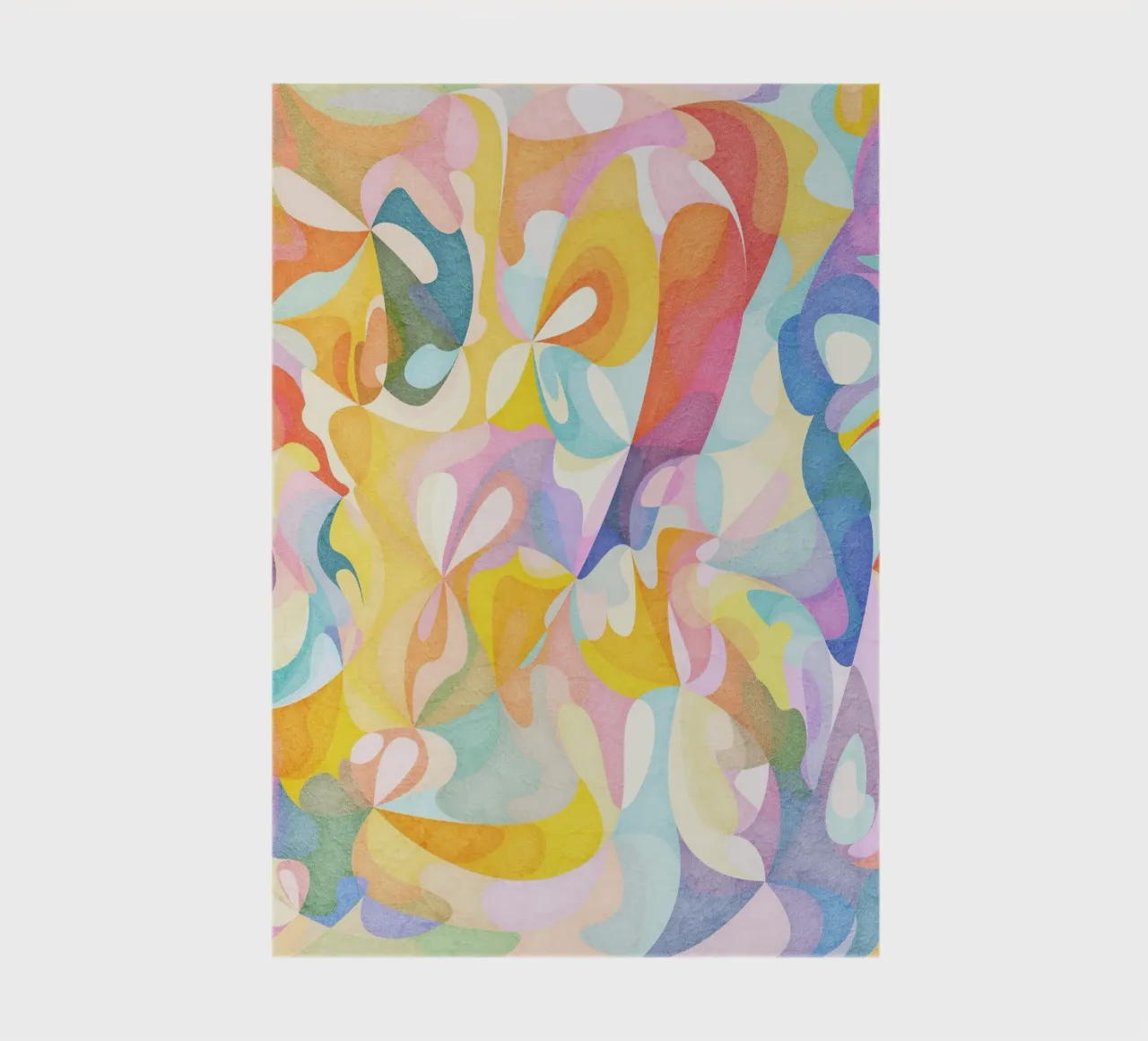 Move and Flow II - Abstract Geometric Pattern notebook by Abstract 888