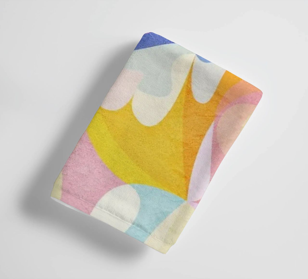 Move and Flow II - Abstraktes geometrisches Muster Handtuch von lovely lines