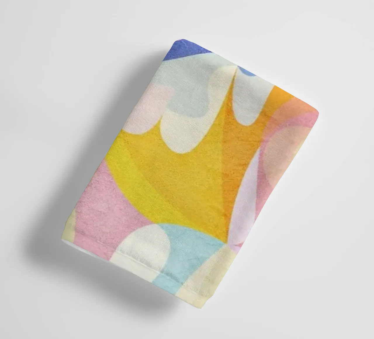 Move and Flow II - Motif géométrique abstrait serviette de bain de lovely lines