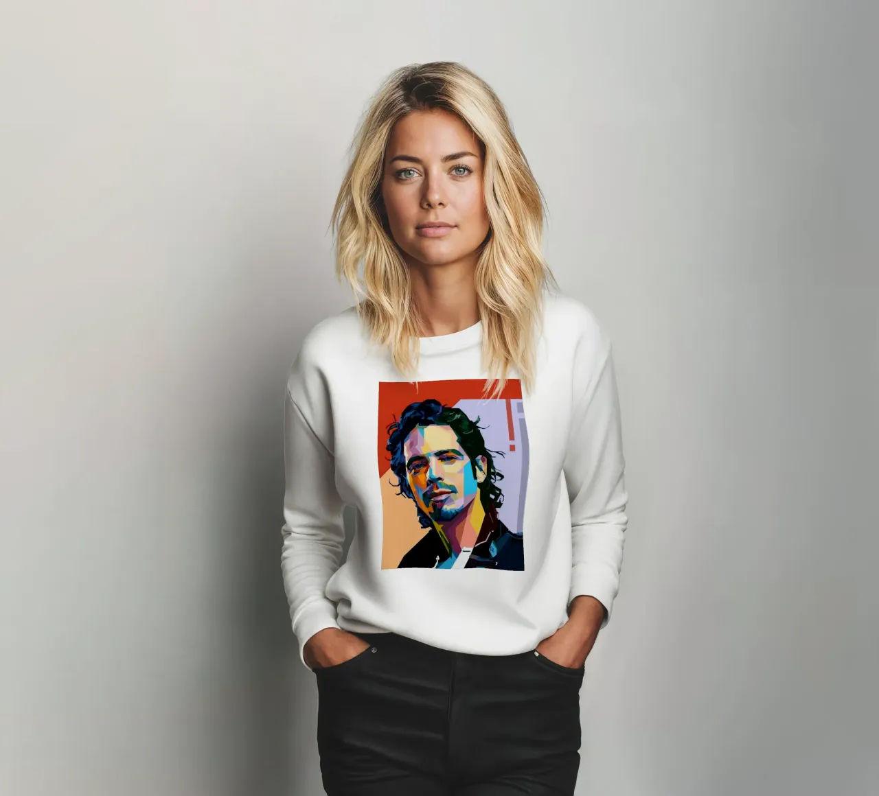 Arte tributo a Chris Cornell felpa da Hantamrata