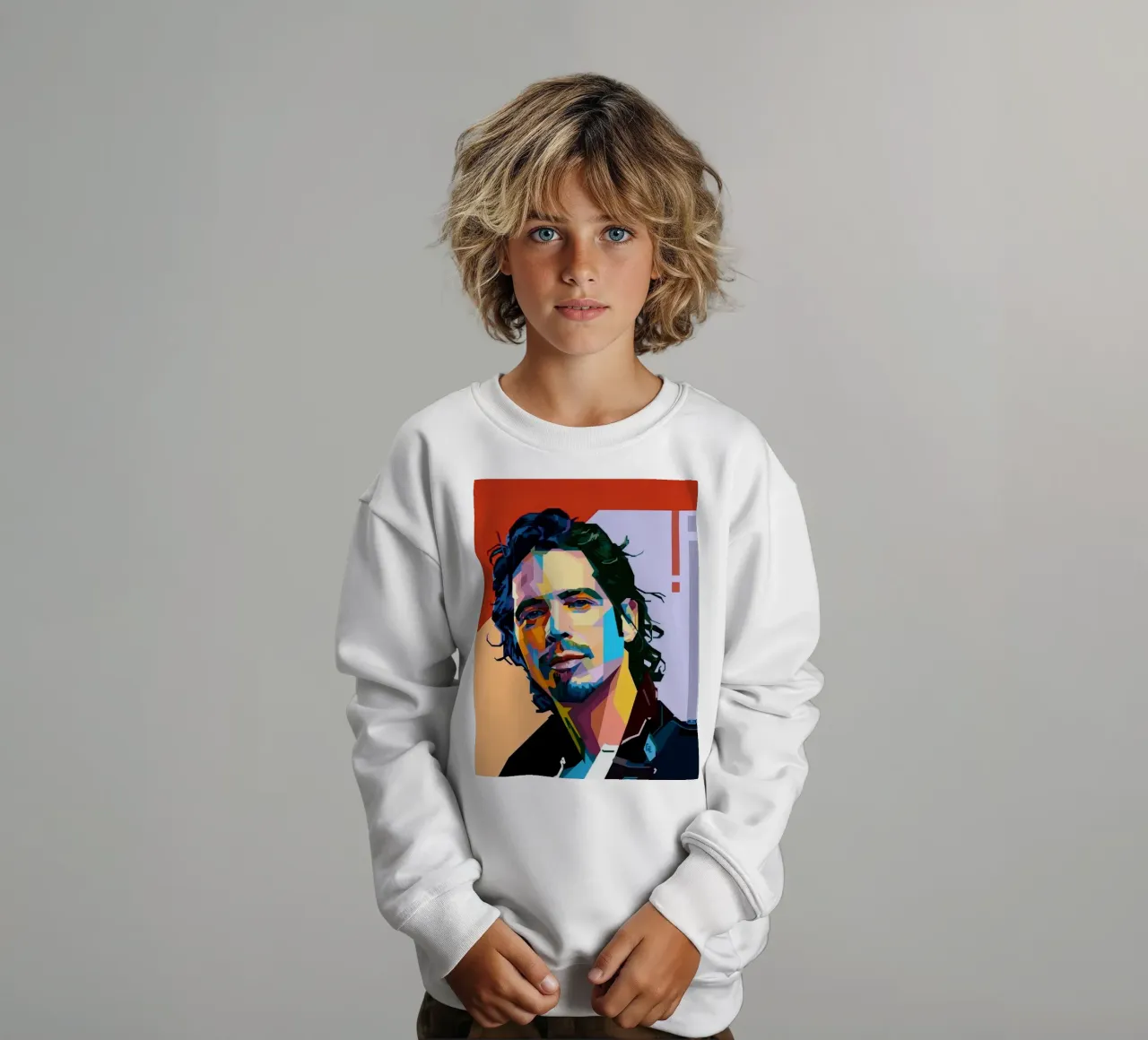 Arte tributo a Chris Cornell felpa bambino da Hantamrata