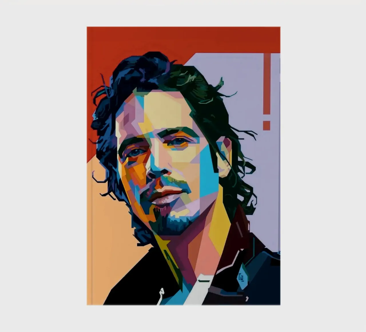 L'art en hommage à Chris Cornell carnet de notes de Hantamrata