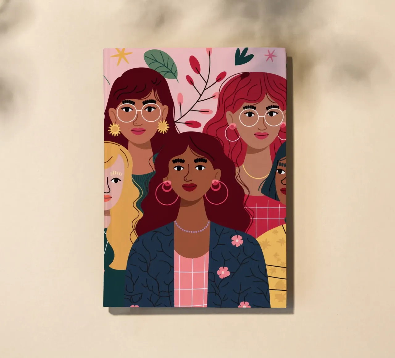 Diverse Unity Portrait notebook by Nebula Verse